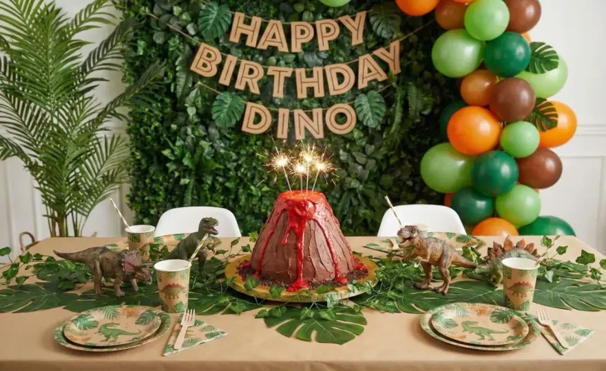 Anniversaire dinosaures - jeux et activités pour une fête réussie