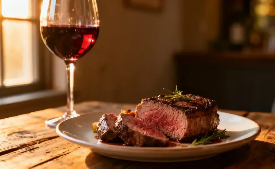 Filet mignon et vin - L'accord parfait selon la sauce