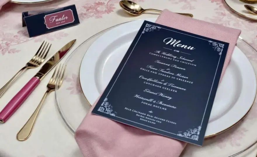 Menu mariage original - Surprenez vos invités avec nos idées