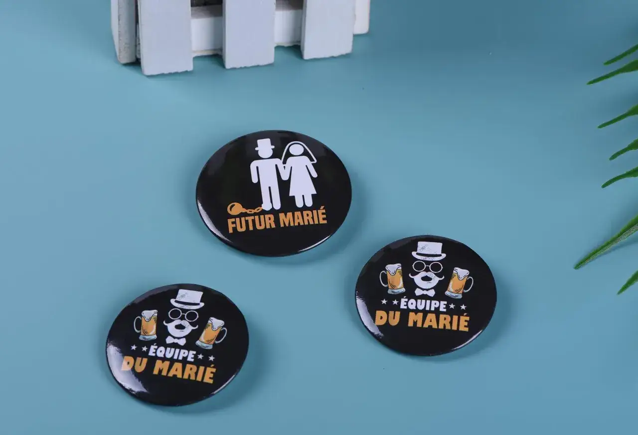Badges pour EVG : 